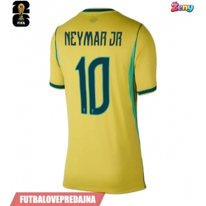 Lacne Ženy Futbalové dres Brazília Neymar Jr #10 MS 2026 Krátky Rukáv - Domáci